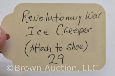 Revolutionary War era Ice Creeper - 9