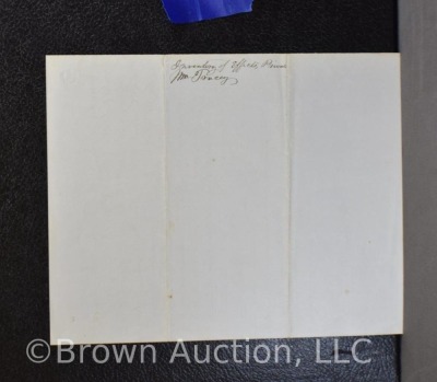 Civil War Inventory of a soldier's personal effects dated Feb. 1864 - 4