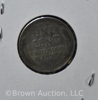 (10) 1943 Lincoln Wheat steel pennies - 12