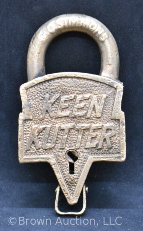 E.C. Simmons Keen Kutter padlock (no key)