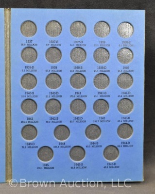 Incomplete Mercury Dime book - 35 in total - 5