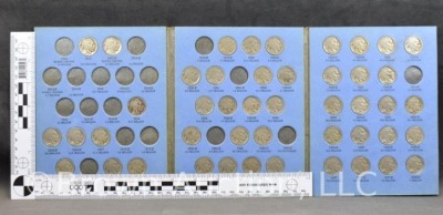 Incomplete Buffalo Nickel book - 46 in total - 6