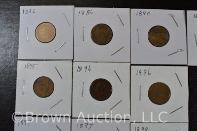 (10) Assorted Inidian Head Pennies - 2