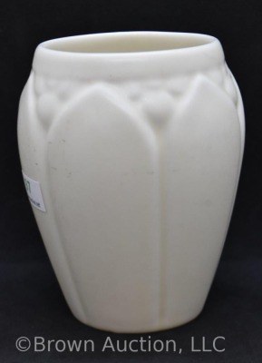 Mrkd. Rookwood 4.75"h white matte vase, Shape #2090, dated XXXVIII - 2