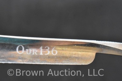 The JR Torrey Co. straight razor with tortoise shell scales - 4