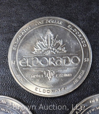 Commemorative Circus Circus El Dorado Casino 1 dollar chips - 6