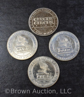 Commemorative Circus Circus El Dorado Casino 1 dollar chips - 7