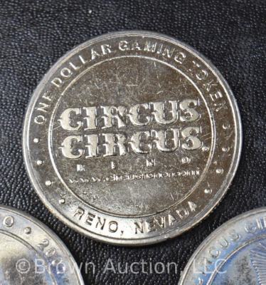 Commemorative Circus Circus El Dorado Casino 1 dollar chips - 9