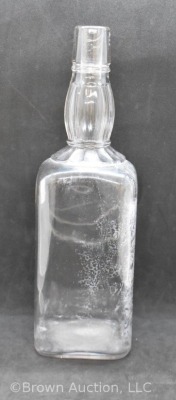 Old whiskey bottle, 11" tall - 2