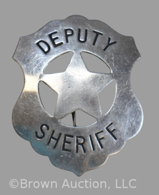 "Deputy Sheriff" badge, 5-star