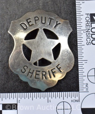 "Deputy Sheriff" badge, 5-star - 3