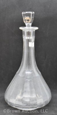 Whiskey decanter, "Old Capitol" inscribed, 11" tall - 3