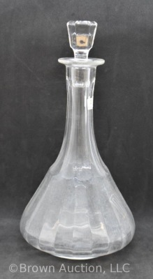 Whiskey decanter, "Old Capitol" inscribed, 11" tall - 4