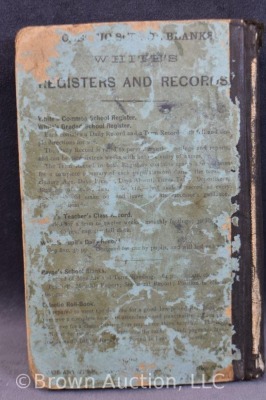 (3) Antique "Eclectic Reader" books - 8