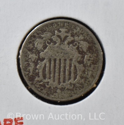 1868 Shield Nickel