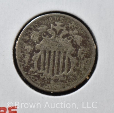 1868 Shield Nickel - 2