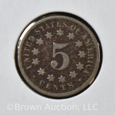 1868 Shield Nickel - 3