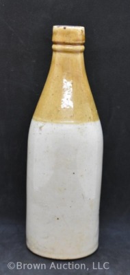 Civil War ginger beer bottle, 8.5" tall - 3