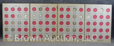 Incomplete book of Washington quarters from 1935-D to 1955-D, total of 22 - 2