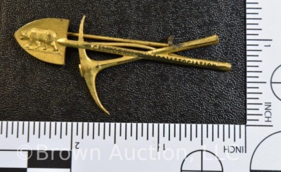 Gold prospector's brooch - 4