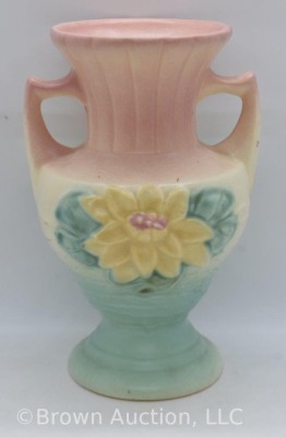 Hull Water Lily L-5-6,5" vase, pink/ turquoise - 3