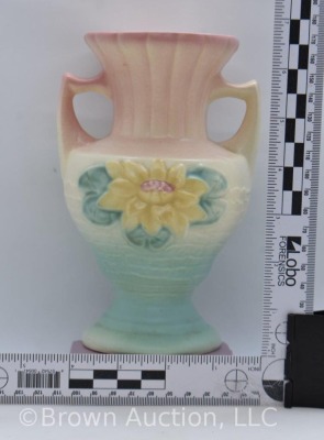 Hull Water Lily L-5-6,5" vase, pink/ turquoise - 7