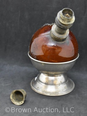 Amber alcohol burner jewelers lamp, Pat. 1880 - 10