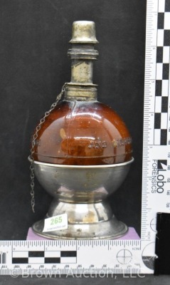 Amber alcohol burner jewelers lamp, Pat. 1880 - 11