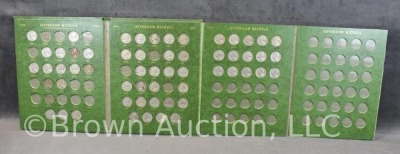 (2) Jefferson nickels books, 1938-58, 121 total - 3