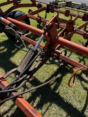 30' small V-blade Field Conditioner w/ Degelman spring harrows - 5