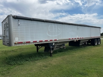 1991 Wilson 42' aluminum grain trailer