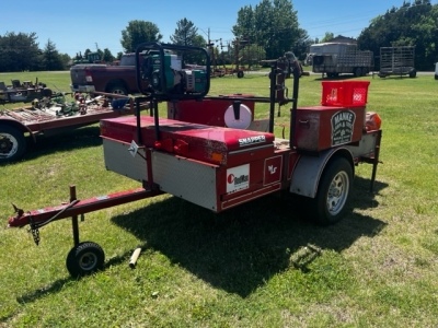 9' x 5' single axle utility Trailer - 2