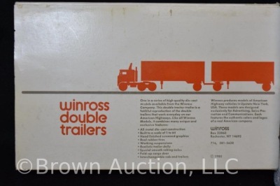 Winross Yellow Freight tractor w/ 2 trailers, mib - 2