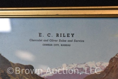 (3) E.C. Riley, Cawker City, KS advertising pictures - 3