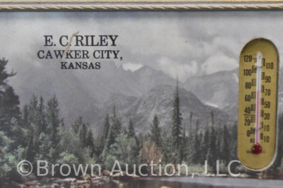 (3) E.C. Riley, Cawker City, KS advertising pictures - 7