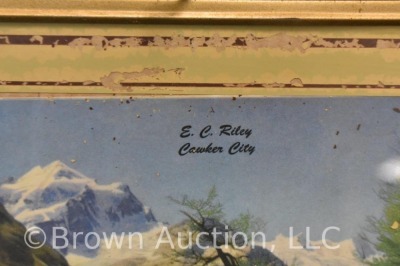 (3) E.C. Riley, Cawker City, KS advertising pictures - 11