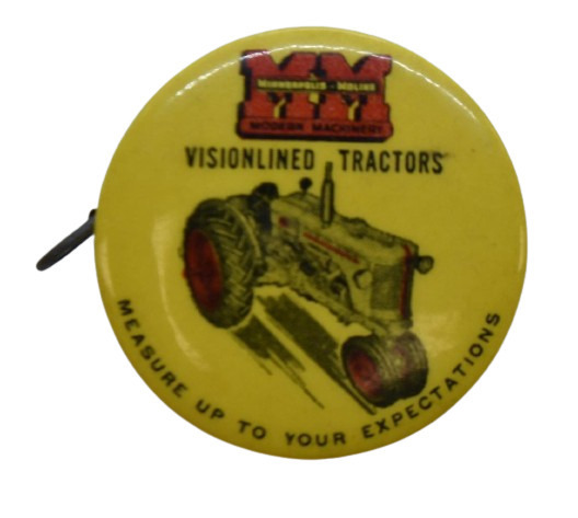 Advertising tape measure - MM Visionlined Tractors