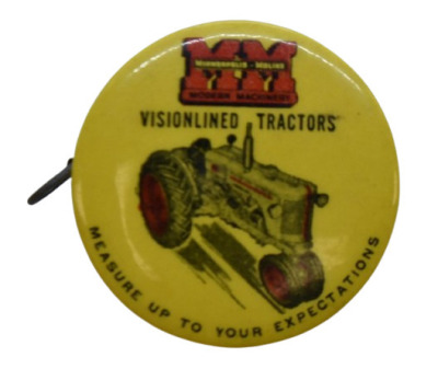 Advertising tape measure - MM Visionlined Tractors