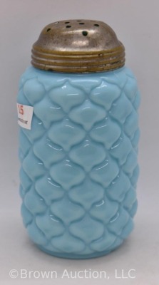 EAPG blue Pine Cone sugar shaker