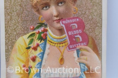 (4) Advertising cards - 10