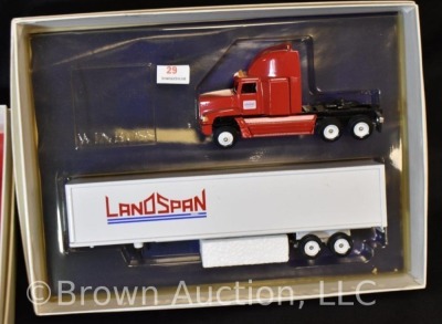 (2) Winross tractor/ trailer trucks, mib - 3