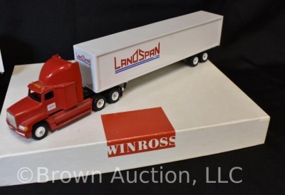 (2) Winross tractor/ trailer trucks, mib - 6