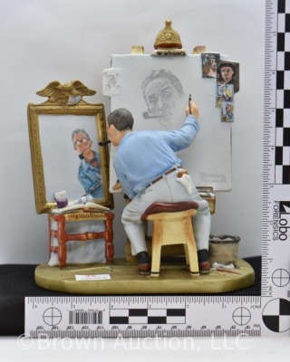 Gorham ceramics Norman Rockwell figurine - 7