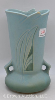 Roseville Silhouette 780-6" vase, blue