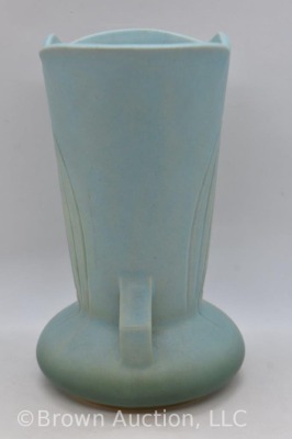 Roseville Silhouette 780-6" vase, blue - 4