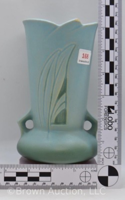 Roseville Silhouette 780-6" vase, blue - 6