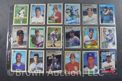 (99) Baseball Cards: 80's & 90's - 2