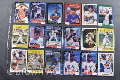 (99) Baseball Cards: 80's & 90's - 4