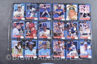 (99) Baseball Cards: 80's & 90's - 7