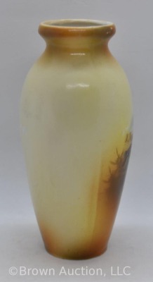 German porcelain 6" vase, The Gleaners - 4